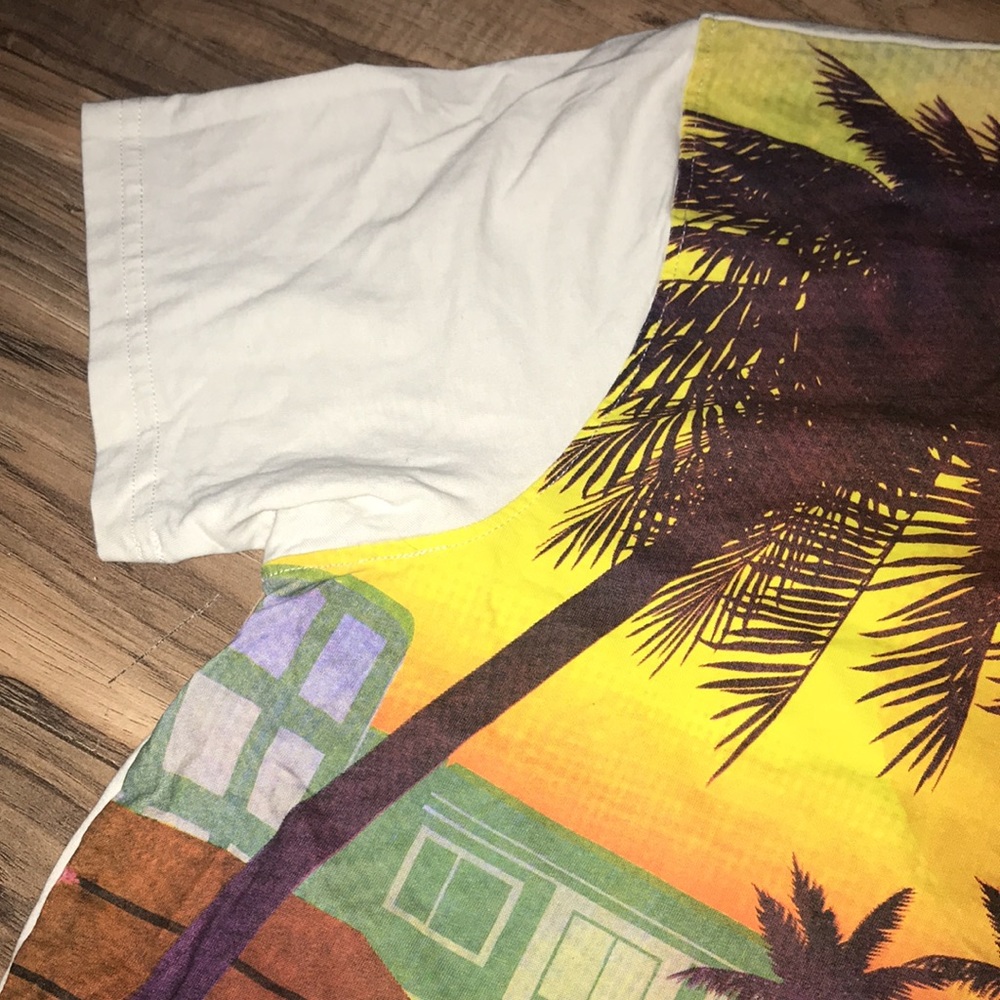 Kappa colorful tropical short sleeves tshirt size XL - Picture 4 of 14